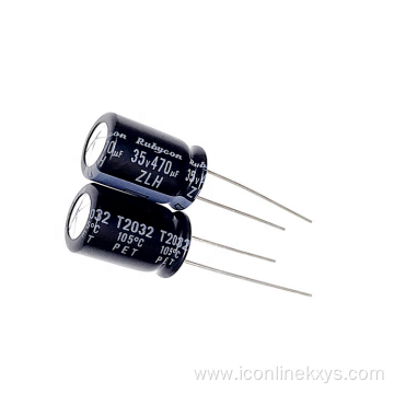 Original 470uF 35V Plug in Aluminum Electrolytic Capacitor 10x16mm 105 degrees(200pcs/lot) Reliable quality form good price